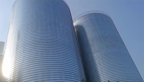 陈巴尔虎2座混凝土高架卷板仓